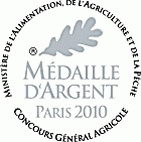 Medaille d'argent Paris 2010